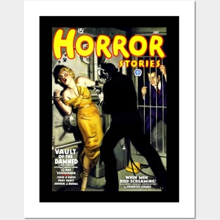 Horror Stories Magazine Cover July 1935 Posters and Art